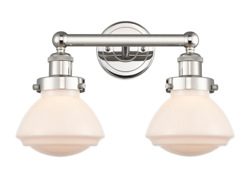 INNOVATIONS 616-2W-PN-G321 Olean 2 15.5 inch Bath Vanity Light Polished Nickel