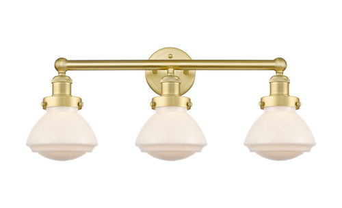 INNOVATIONS 616-3W-SG-G321 Olean 3 24.5 inch Bath Vanity Light Satin Gold