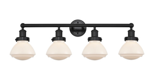 INNOVATIONS 616-4W-BK-G321 Olean 4 Light 33.5 inch Bath Vanity Light Matte Black