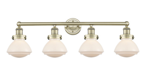 INNOVATIONS 616-4W-AB-G321 Olean 4 33.5 inch Bath Vanity Light Antique Brass