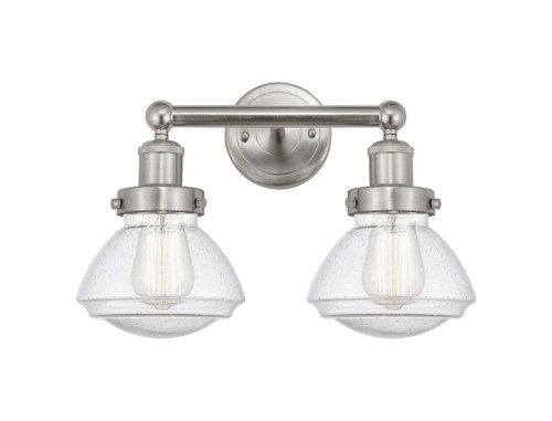 INNOVATIONS 616-2W-SN-G324 Olean 2 Light 15.5 inch Bath Vanity Light Brushed Satin Nickel