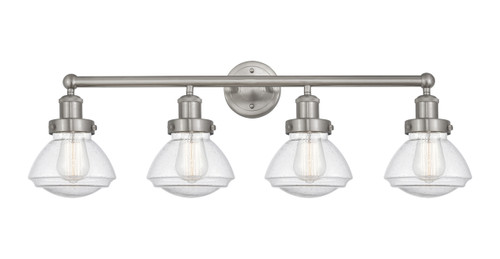 INNOVATIONS 616-4W-SN-G324 Olean 4 Light 33.5 inch Bath Vanity Light Brushed Satin Nickel