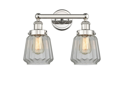 INNOVATIONS 616-2W-PN-G142 Chatham 2 15.5 inch Bath Vanity Light Polished Nickel