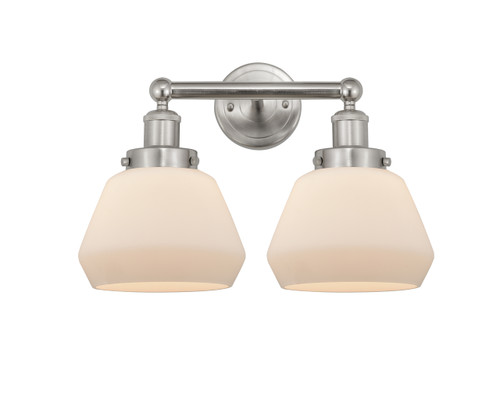 INNOVATIONS 616-2W-SN-G171 Fulton 2 Light 15.5 inch Bath Vanity Light Brushed Satin Nickel