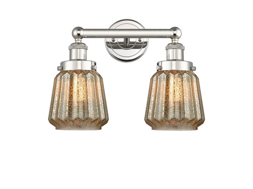 INNOVATIONS 616-2W-PN-G146 Chatham 2 15.5 inch Bath Vanity Light Polished Nickel