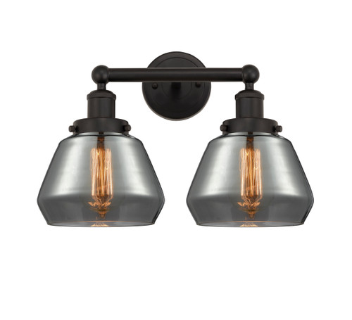 INNOVATIONS 616-2W-OB-G173 Fulton 2 Light 15.5 inch Bath Vanity Light Oil Rubbed Bronze