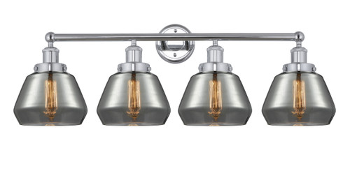 INNOVATIONS 616-4W-PC-G173 Fulton 4 Light 33.5 inch Bath Vanity Light Polished Chrome