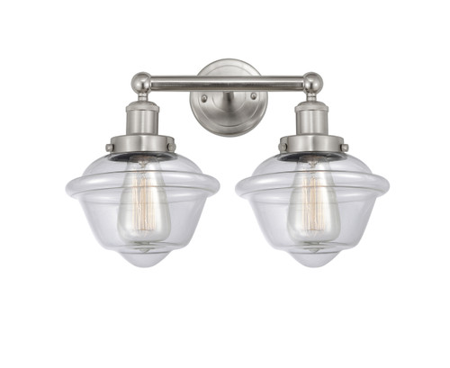 INNOVATIONS 616-2W-SN-G532 Oxford 2 Light 15.5 inch Bath Vanity Light Brushed Satin Nickel