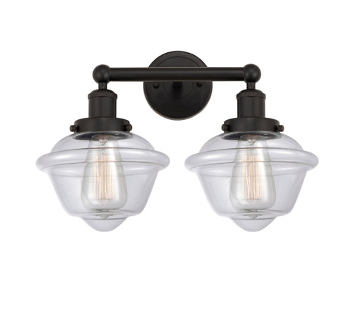 INNOVATIONS 616-2W-OB-G532 Oxford 2 Light 15.5 inch Bath Vanity Light Oil Rubbed Bronze