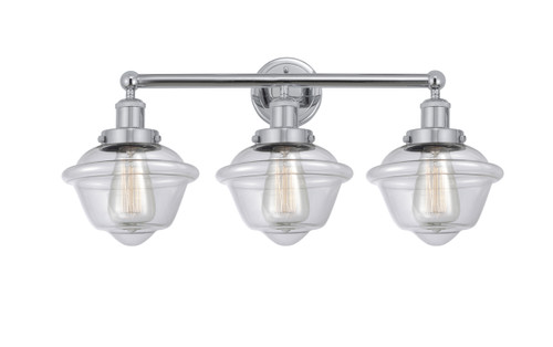 INNOVATIONS 616-3W-PC-G532 Oxford 3 Light 24.5 inch Bath Vanity Light Polished Chrome