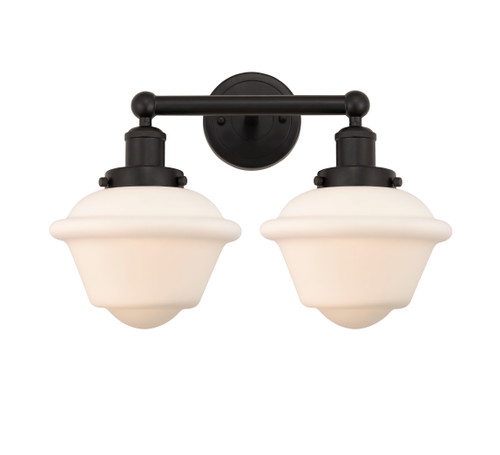 INNOVATIONS 616-2W-OB-G531 Oxford 2 Light 15.5 inch Bath Vanity Light Oil Rubbed Bronze