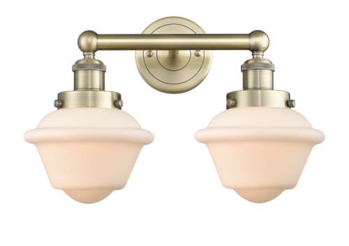 INNOVATIONS 616-2W-AB-G531 Oxford 2 15.5 inch Bath Vanity Light Antique Brass
