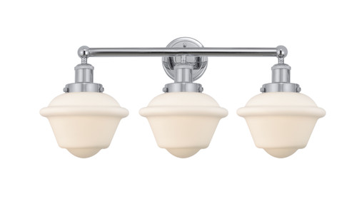 INNOVATIONS 616-3W-PC-G531 Oxford 3 Light 24.5 inch Bath Vanity Light Polished Chrome