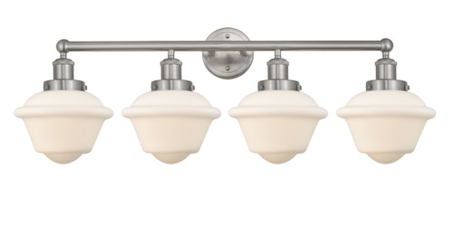 INNOVATIONS 616-4W-SN-G531 Oxford 4 Light 33.5 inch Bath Vanity Light Brushed Satin Nickel