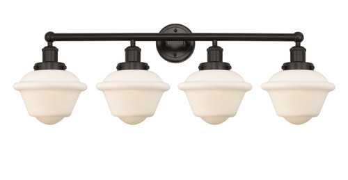 INNOVATIONS 616-4W-OB-G531 Oxford 4 Light 33.5 inch Bath Vanity Light Oil Rubbed Bronze