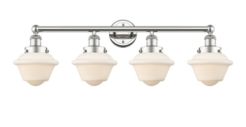INNOVATIONS 616-4W-PN-G531 Oxford 4 33.5 inch Bath Vanity Light Polished Nickel