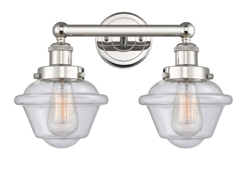 INNOVATIONS 616-2W-PN-G534 Oxford 2 15.5 inch Bath Vanity Light Polished Nickel
