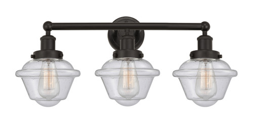 INNOVATIONS 616-3W-OB-G534 Oxford 3 Light 24.5 inch Bath Vanity Light Oil Rubbed Bronze