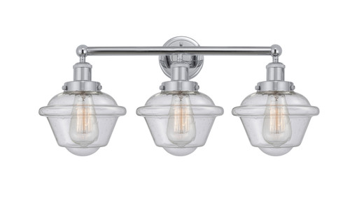 INNOVATIONS 616-3W-PC-G534 Oxford 3 Light 24.5 inch Bath Vanity Light Polished Chrome