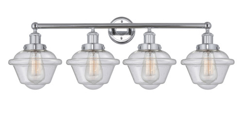 INNOVATIONS 616-4W-PC-G534 Oxford 4 Light 33.5 inch Bath Vanity Light Polished Chrome
