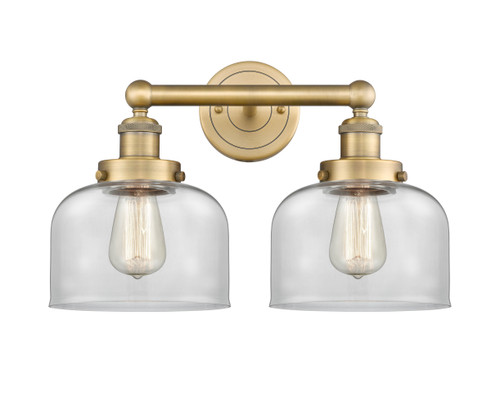 INNOVATIONS 616-2W-BB-G72 Bell 2 15.5 inch Bath Vanity Light Brushed Brass