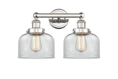 INNOVATIONS 616-2W-PN-G72 Bell 2 15.5 inch Bath Vanity Light Polished Nickel