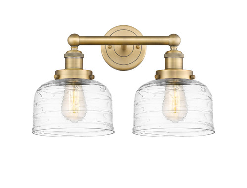 INNOVATIONS 616-2W-BB-G713 Bell 2 15.5 inch Bath Vanity Light Brushed Brass