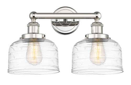 INNOVATIONS 616-2W-PN-G713 Bell 2 15.5 inch Bath Vanity Light Polished Nickel