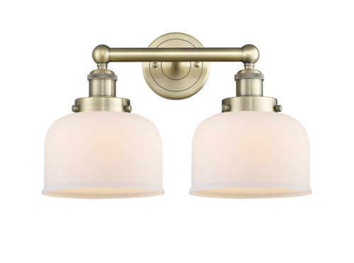 INNOVATIONS 616-2W-AB-G71 Bell 2 15.5 inch Bath Vanity Light Antique Brass