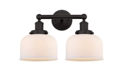 INNOVATIONS 616-2W-OB-G71 Bell 2 Light 15.5 inch Bath Vanity Light Oil Rubbed Bronze