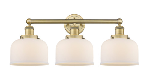 INNOVATIONS 616-3W-BB-G71 Bell 3 24.5 inch Bath Vanity Light Brushed Brass