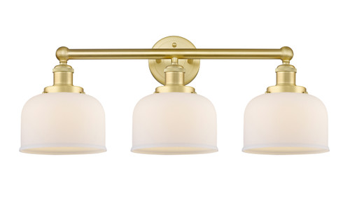INNOVATIONS 616-3W-SG-G71 Bell 3 24.5 inch Bath Vanity Light Satin Gold