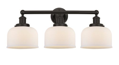INNOVATIONS 616-3W-OB-G71 Bell 3 Light 24.5 inch Bath Vanity Light Oil Rubbed Bronze