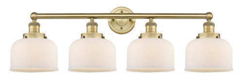 INNOVATIONS 616-4W-BB-G71 Bell 4 33.5 inch Bath Vanity Light Brushed Brass