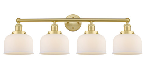 INNOVATIONS 616-4W-SG-G71 Bell 4 33.5 inch Bath Vanity Light Satin Gold