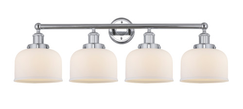 INNOVATIONS 616-4W-PC-G71 Bell 4 Light 33.5 inch Bath Vanity Light Polished Chrome