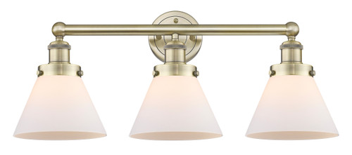 INNOVATIONS 616-3W-AB-G41 Cone 3 25.75 inch Bath Vanity Light Antique Brass