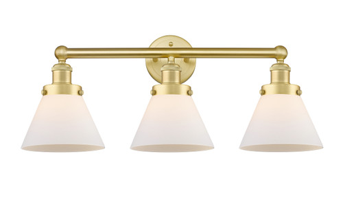 INNOVATIONS 616-3W-SG-G41 Cone 3 25.75 inch Bath Vanity Light Satin Gold