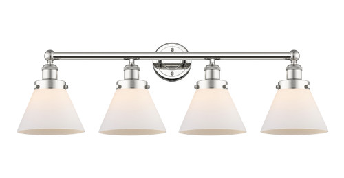 INNOVATIONS 616-4W-PN-G41 Cone 4 34.75 inch Bath Vanity Light Polished Nickel