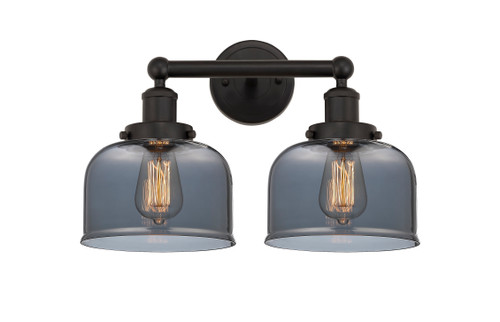 INNOVATIONS 616-2W-OB-G73 Bell 2 Light 15.5 inch Bath Vanity Light Oil Rubbed Bronze