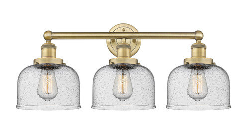INNOVATIONS 616-3W-BB-G74 Bell 3 24.5 inch Bath Vanity Light Brushed Brass