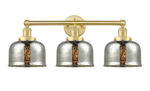 INNOVATIONS 616-3W-SG-G78 Bell 3 24.5 inch Bath Vanity Light Satin Gold
