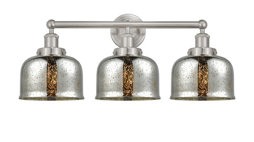 INNOVATIONS 616-3W-SN-G78 Bell 3 Light 24.5 inch Bath Vanity Light Brushed Satin Nickel