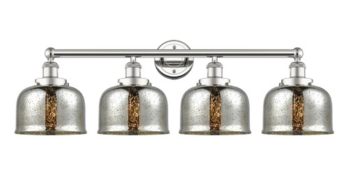 INNOVATIONS 616-4W-PN-G78 Bell 4 33.5 inch Bath Vanity Light Polished Nickel