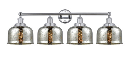INNOVATIONS 616-4W-PC-G78 Bell 4 Light 33.5 inch Bath Vanity Light Polished Chrome