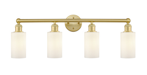 INNOVATIONS 616-4W-SG-G801 Clymer 4 30.875 inch Bath Vanity Light Satin Gold