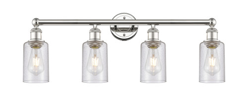 INNOVATIONS 616-4W-PN-G804 Clymer 4 30.875 inch Bath Vanity Light Polished Nickel
