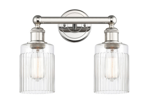 INNOVATIONS 616-2W-PN-G342 Hadley 2 13.5 inch Bath Vanity Light Polished Nickel