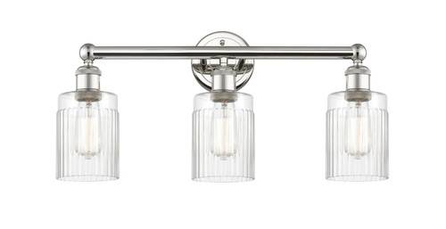 INNOVATIONS 616-3W-PN-G342 Hadley 3 22.5 inch Bath Vanity Light Polished Nickel