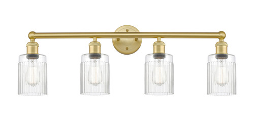 INNOVATIONS 616-4W-SG-G342 Hadley 4 31.5 inch Bath Vanity Light Satin Gold